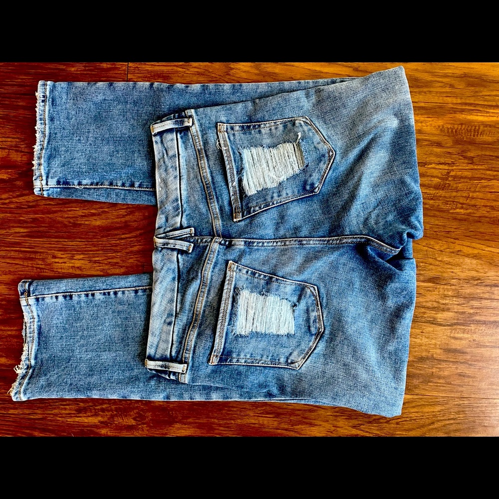 Good American straight leg size 10 (stretchy)